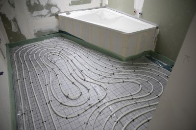 Elegant Bathroom Flooring